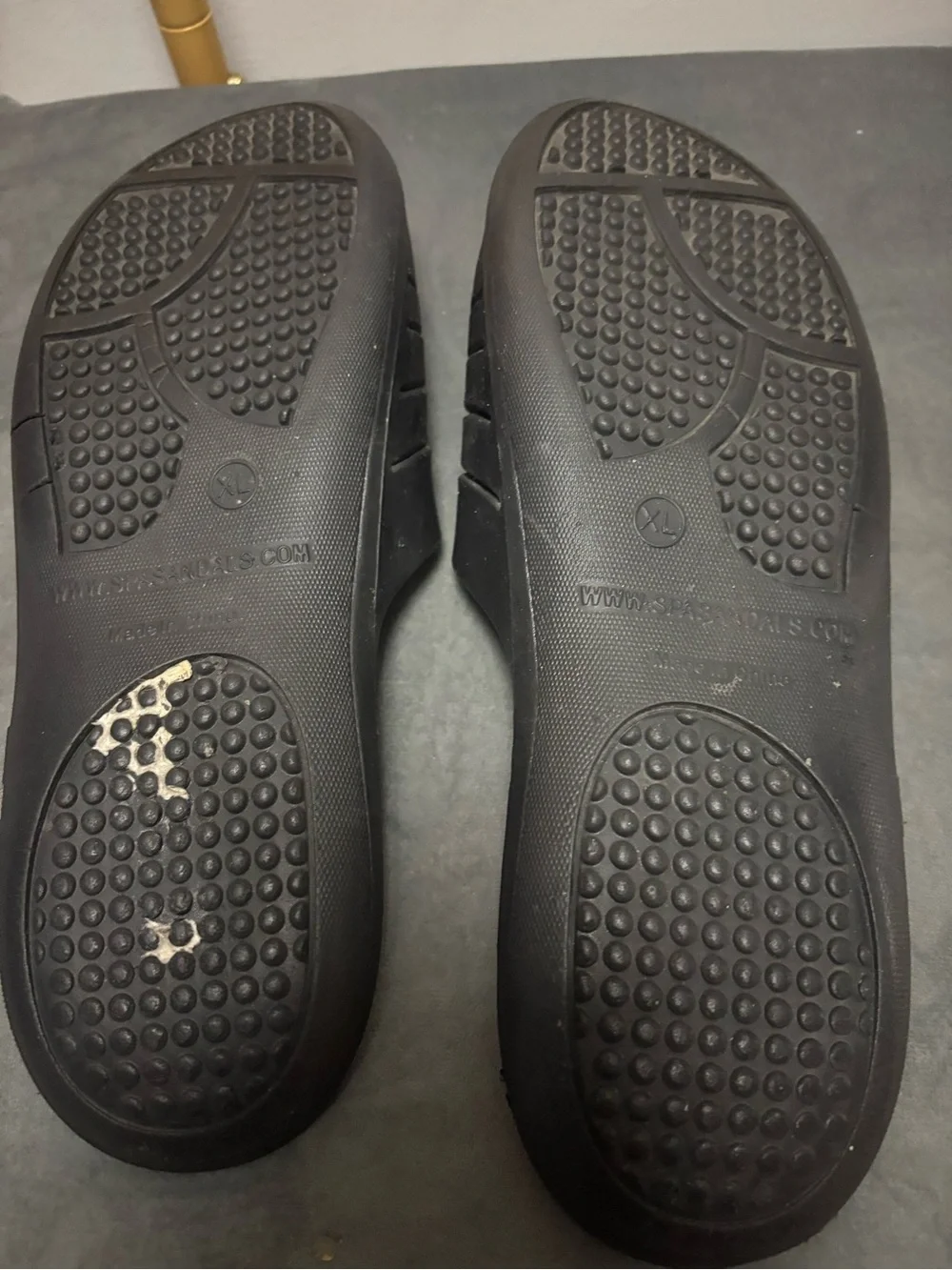 Black Slide Sandals